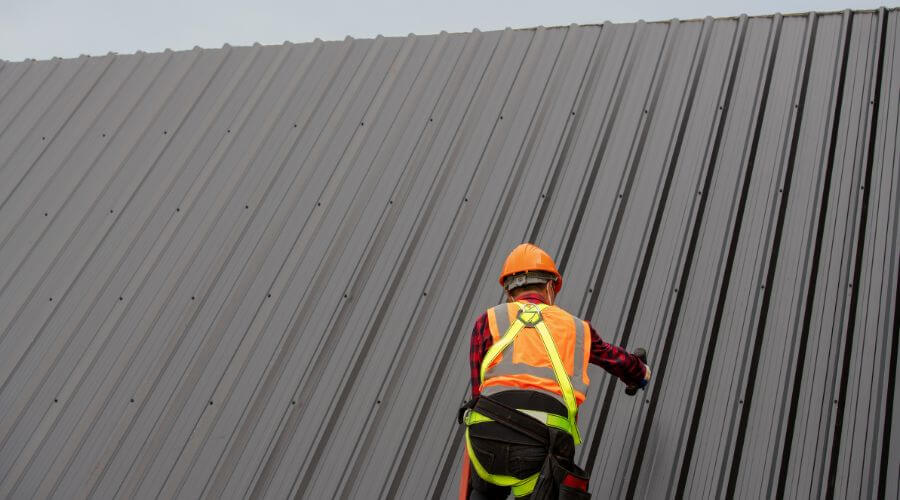 Professional metal roof installation services in Enochs, TX